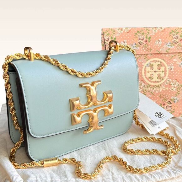 🚫SOLD🚫NWT Tory Burch Eleanor Small Convertible Leather Shoulder Bag - Picture 4 of 17